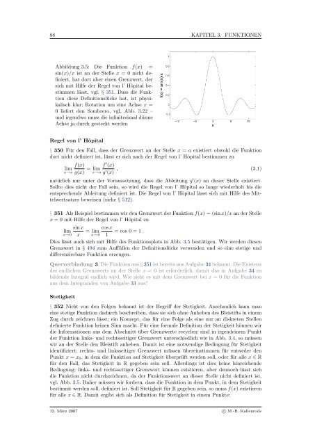 Mathematik fÃ¼r Physiker - Numerische Physik: Modellierung