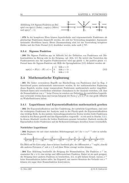 Mathematik fÃ¼r Physiker - Numerische Physik: Modellierung