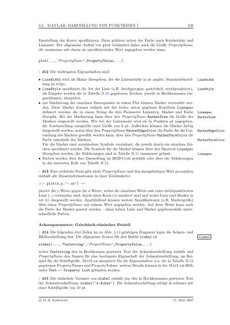 Mathematik fÃ¼r Physiker - Numerische Physik: Modellierung