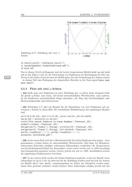 Mathematik fÃ¼r Physiker - Numerische Physik: Modellierung