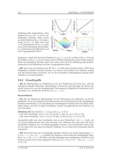 Mathematik fÃ¼r Physiker - Numerische Physik: Modellierung