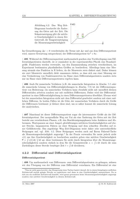 Mathematik fÃ¼r Physiker - Numerische Physik: Modellierung