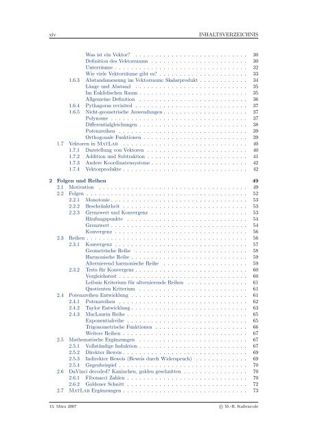 Mathematik fÃ¼r Physiker - Numerische Physik: Modellierung