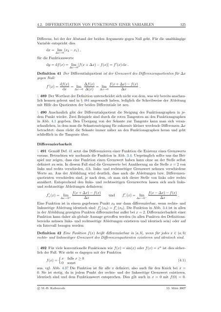 Mathematik fÃ¼r Physiker - Numerische Physik: Modellierung