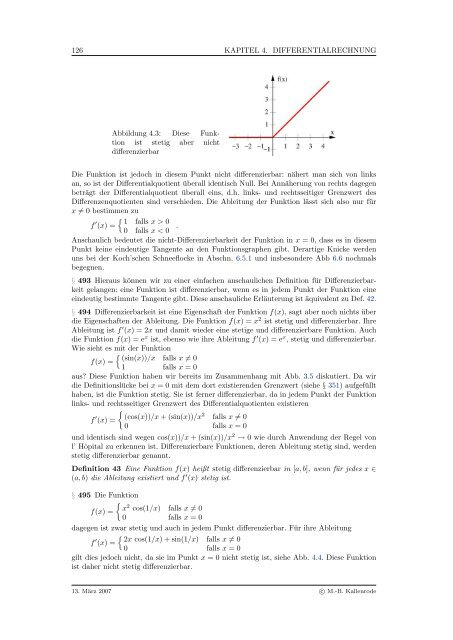 Mathematik fÃ¼r Physiker - Numerische Physik: Modellierung