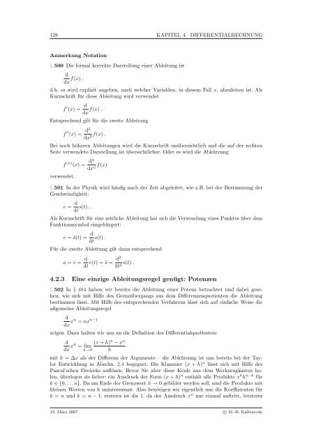 Mathematik fÃ¼r Physiker - Numerische Physik: Modellierung