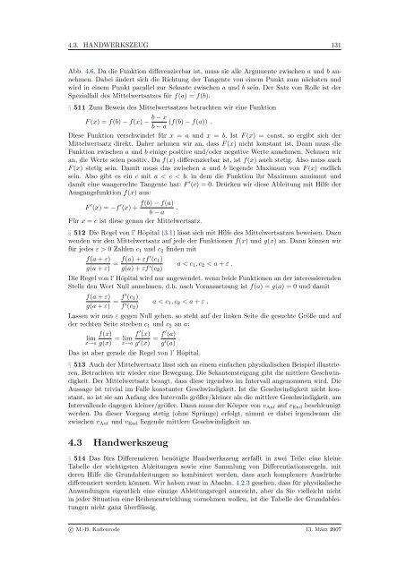 Mathematik fÃ¼r Physiker - Numerische Physik: Modellierung