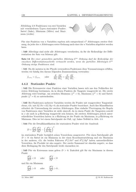 Mathematik fÃ¼r Physiker - Numerische Physik: Modellierung