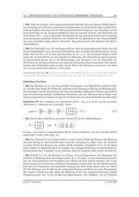 Mathematik fÃ¼r Physiker - Numerische Physik: Modellierung