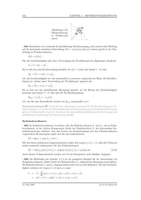 Mathematik fÃ¼r Physiker - Numerische Physik: Modellierung