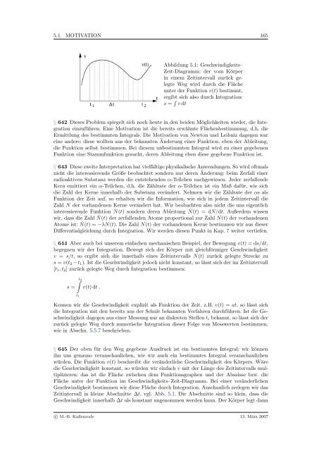 Mathematik fÃ¼r Physiker - Numerische Physik: Modellierung