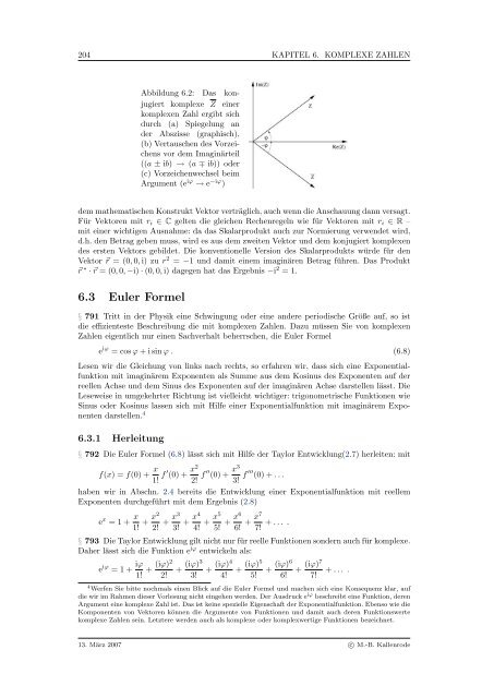 Mathematik fÃ¼r Physiker - Numerische Physik: Modellierung