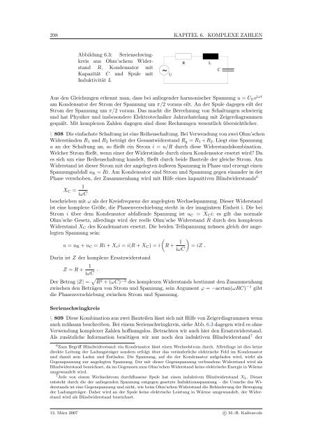 Mathematik fÃ¼r Physiker - Numerische Physik: Modellierung