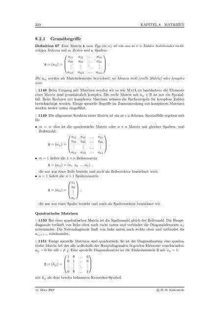 Mathematik fÃ¼r Physiker - Numerische Physik: Modellierung