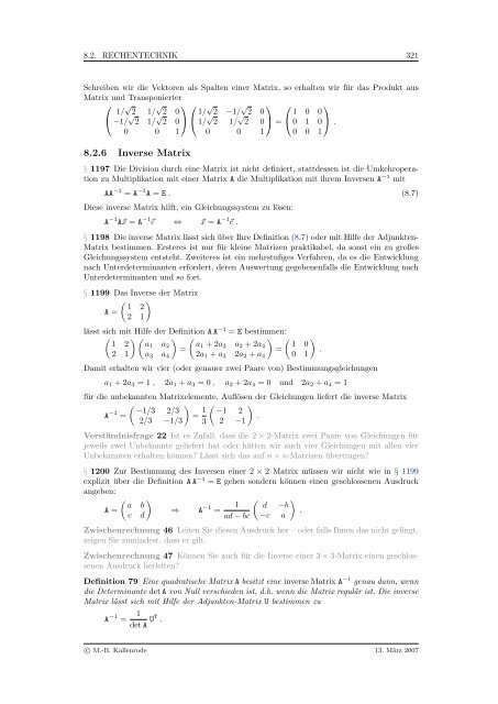 Mathematik fÃ¼r Physiker - Numerische Physik: Modellierung