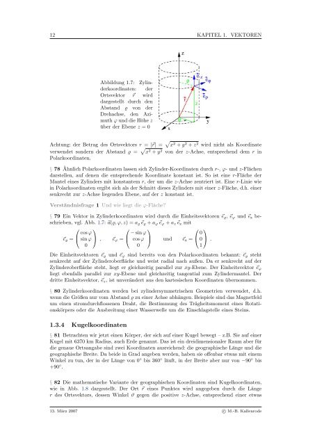 Mathematik fÃ¼r Physiker - Numerische Physik: Modellierung