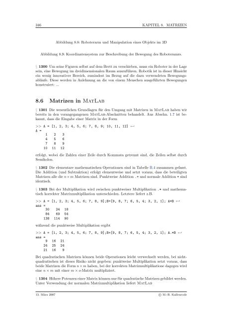 Mathematik fÃ¼r Physiker - Numerische Physik: Modellierung