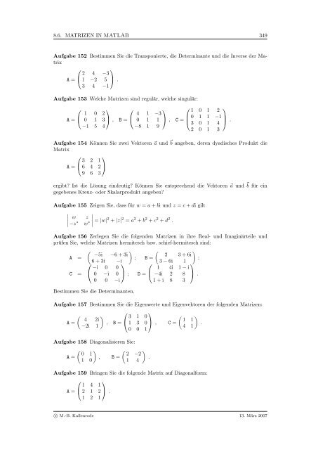 Mathematik fÃ¼r Physiker - Numerische Physik: Modellierung