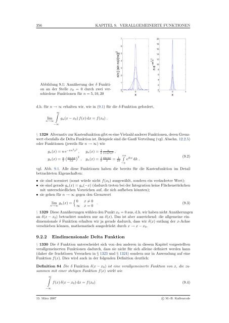 Mathematik fÃ¼r Physiker - Numerische Physik: Modellierung