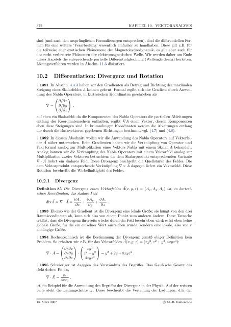 Mathematik fÃ¼r Physiker - Numerische Physik: Modellierung