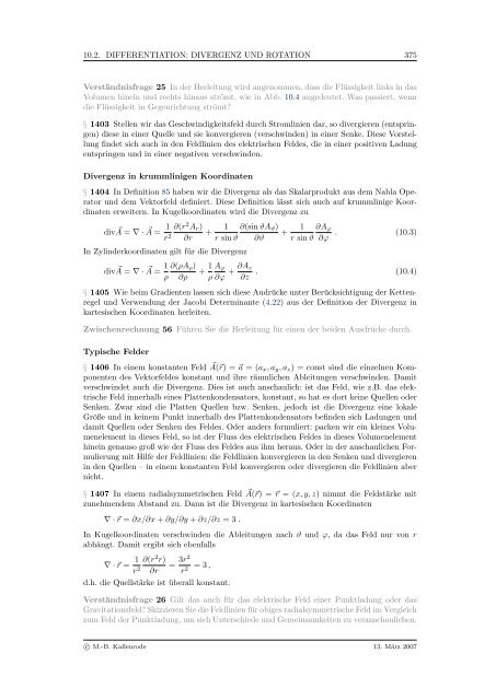 Mathematik fÃ¼r Physiker - Numerische Physik: Modellierung