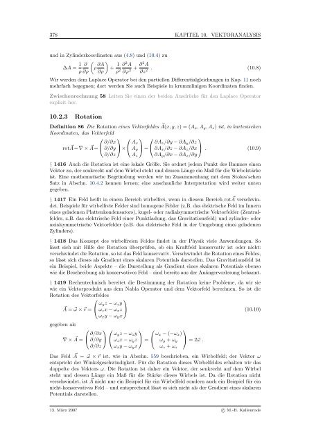 Mathematik fÃ¼r Physiker - Numerische Physik: Modellierung