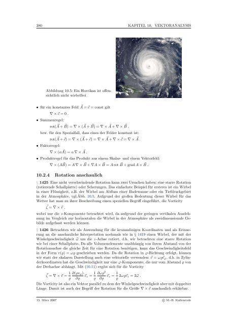 Mathematik fÃ¼r Physiker - Numerische Physik: Modellierung