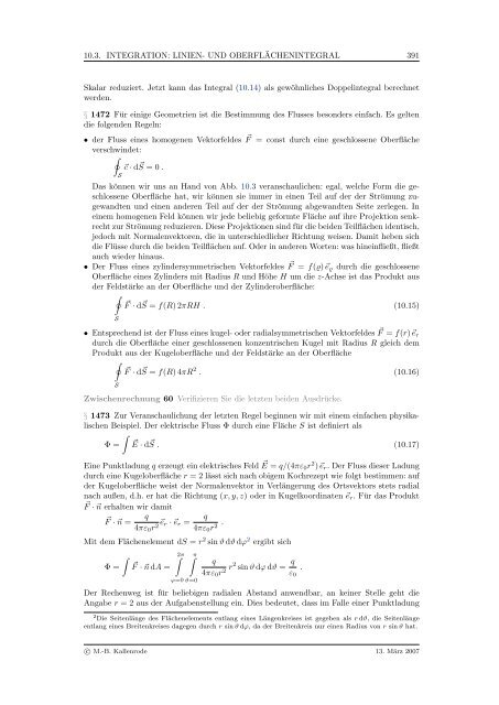 Mathematik fÃ¼r Physiker - Numerische Physik: Modellierung