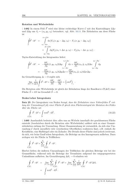 Mathematik fÃ¼r Physiker - Numerische Physik: Modellierung