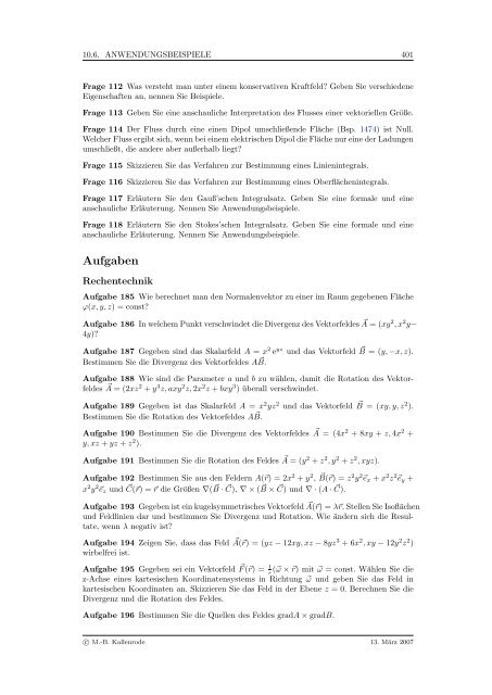 Mathematik fÃ¼r Physiker - Numerische Physik: Modellierung