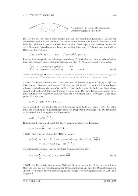 Mathematik fÃ¼r Physiker - Numerische Physik: Modellierung