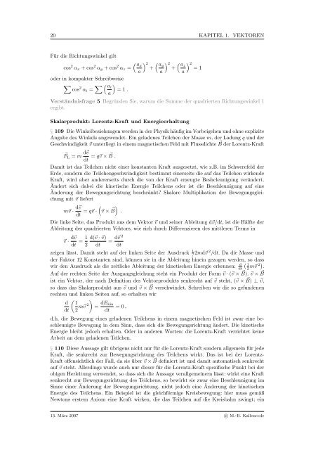 Mathematik fÃ¼r Physiker - Numerische Physik: Modellierung