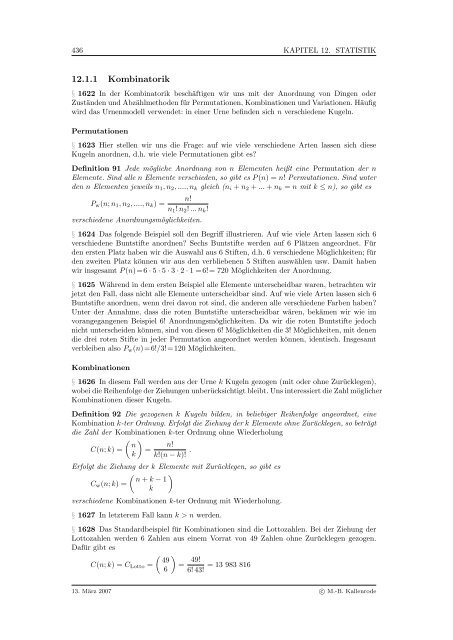 Mathematik fÃ¼r Physiker - Numerische Physik: Modellierung