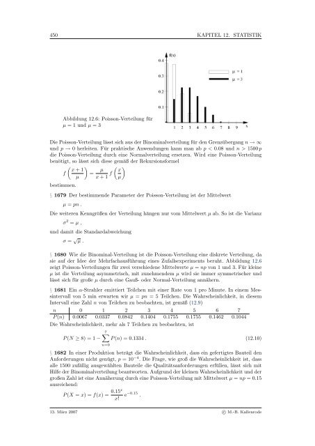 Mathematik fÃ¼r Physiker - Numerische Physik: Modellierung