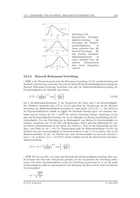 Mathematik fÃ¼r Physiker - Numerische Physik: Modellierung