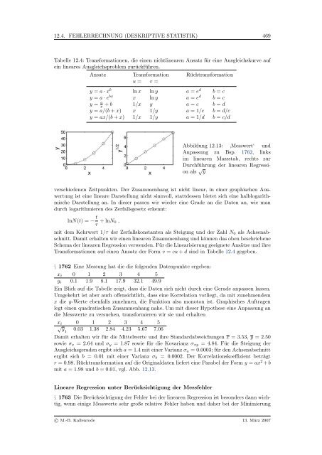 Mathematik fÃ¼r Physiker - Numerische Physik: Modellierung