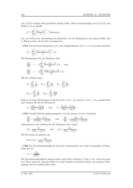 Mathematik fÃ¼r Physiker - Numerische Physik: Modellierung