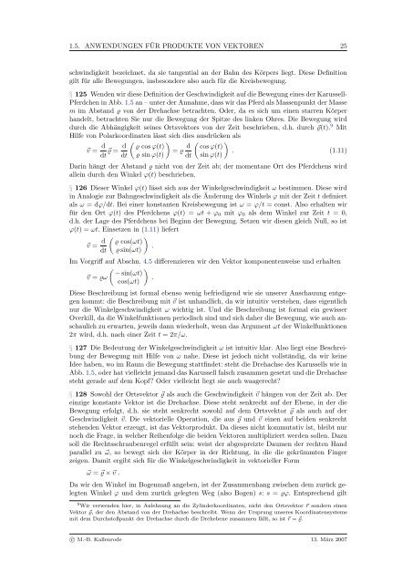 Mathematik fÃ¼r Physiker - Numerische Physik: Modellierung