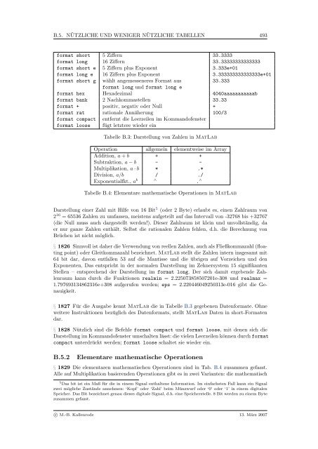 Mathematik fÃ¼r Physiker - Numerische Physik: Modellierung