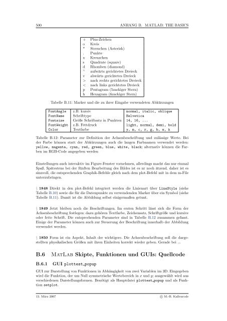 Mathematik fÃ¼r Physiker - Numerische Physik: Modellierung