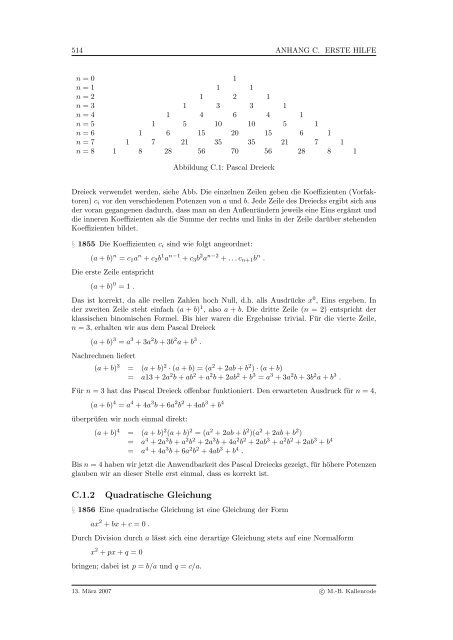 Mathematik fÃ¼r Physiker - Numerische Physik: Modellierung