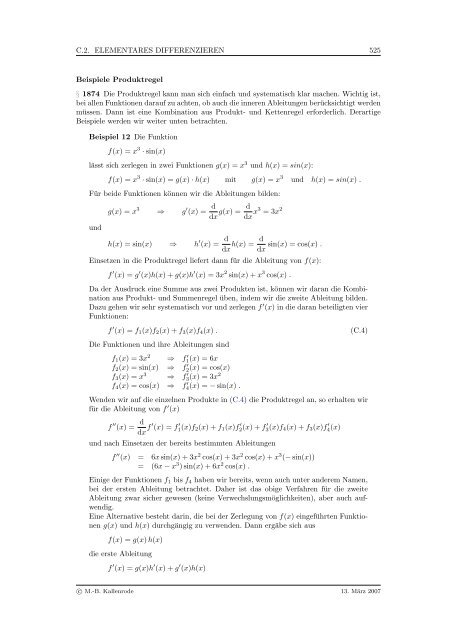 Mathematik fÃ¼r Physiker - Numerische Physik: Modellierung