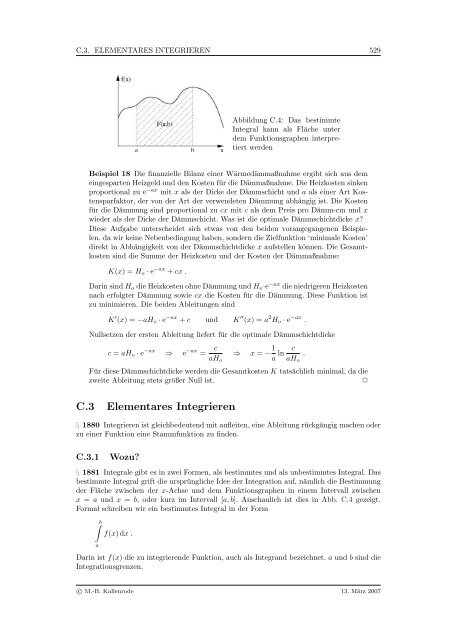 Mathematik fÃ¼r Physiker - Numerische Physik: Modellierung