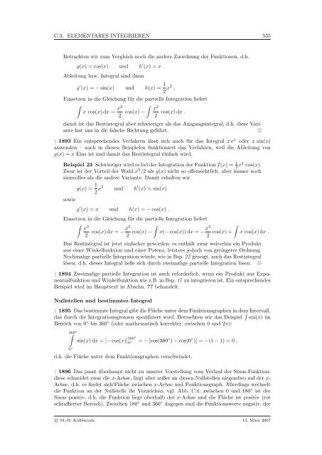 Mathematik fÃ¼r Physiker - Numerische Physik: Modellierung