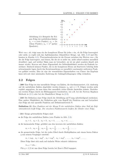 Mathematik fÃ¼r Physiker - Numerische Physik: Modellierung