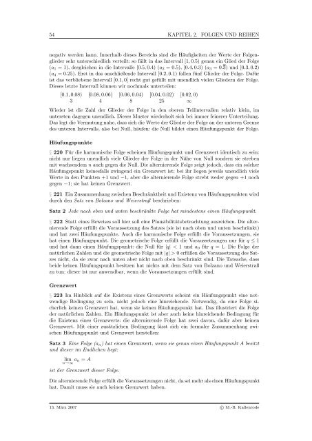 Mathematik fÃ¼r Physiker - Numerische Physik: Modellierung