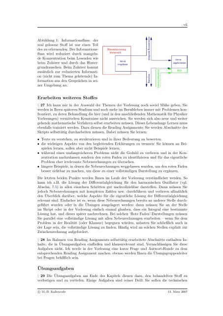 Mathematik fÃ¼r Physiker - Numerische Physik: Modellierung