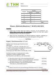 Klausur „Elektrische Maschinen 1“ SS 2013, 08.07.2013 - IEM