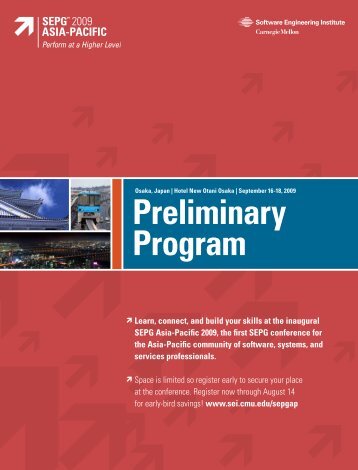 Preliminary Program Brochure - Software Engineering Institute ...