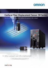 Confocal Fiber Displacement Sensor ZW Series - DreamingCode
